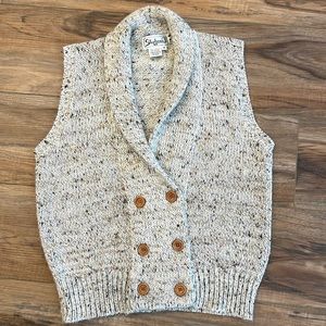 Vintage Stephanie J Knit sweater Vest M